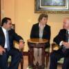 President Antonio Saca, Defense Secty. Gates, Mrs. Frieda de García