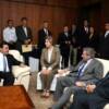 President Saca, Mr. Paul Wolfowitz, Mrs. Frieda de García